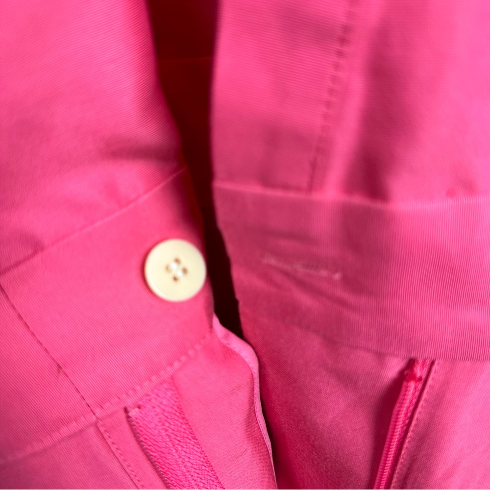 J. Crew Collection Wide leg jumpsuit in bright dahlia size 2 culottes - Picture 11 of 15